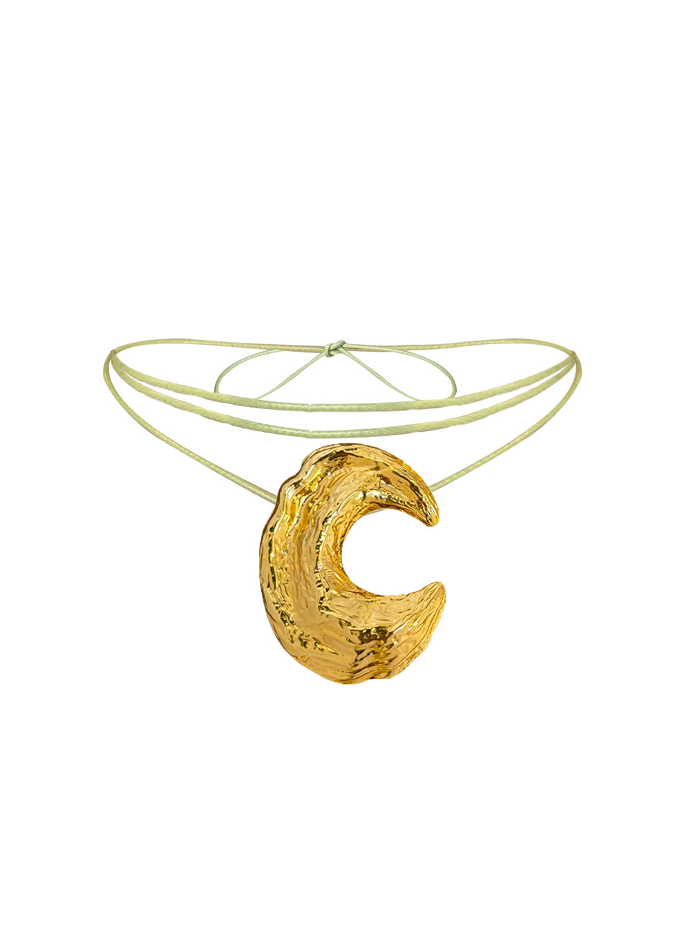 MINI MOON CHOKER / CORDON BEIGE