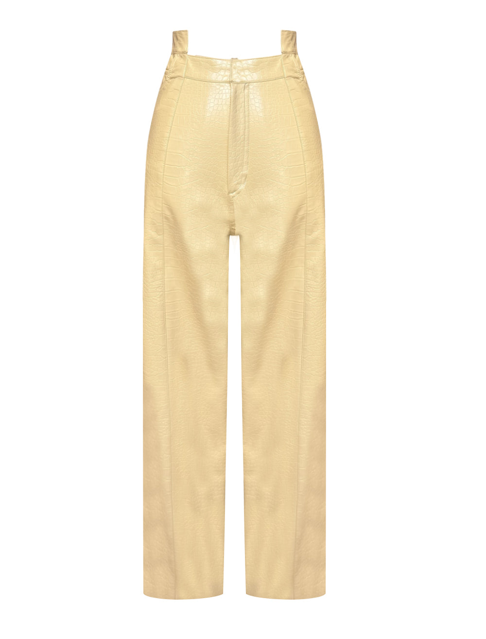 NIRA PANTS CROCO YELLOW